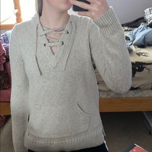 Hollister Beige Sweater